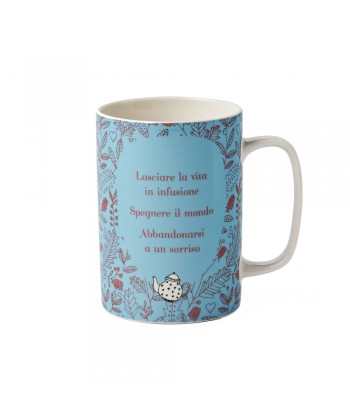 Urban Mug Tazza Thermos Acciaio Twice Azzurra