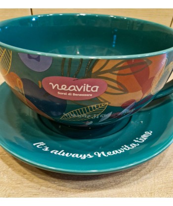 NEAVITA-Tazza Maxi In Ceramica Ibisco Rosa