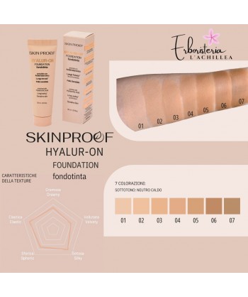 Fondotinta Long Lasting Hyalur-On N°07