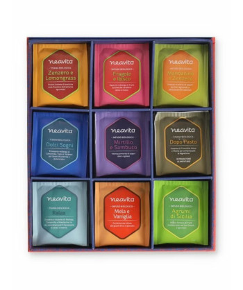 Tisana Collection - Cofanetto Quadrato Bio Blu