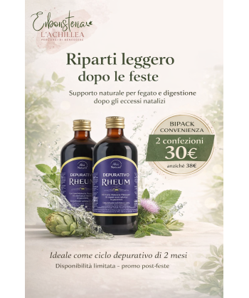 Bipack Depurativo Rheum – Percorso depurativo 2 mesi