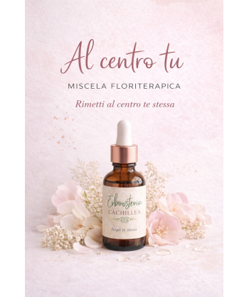Al centro tu – miscela floriterapica per autostima e confini