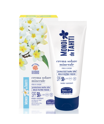 Crema Solare Minerale Monoi SPF50+