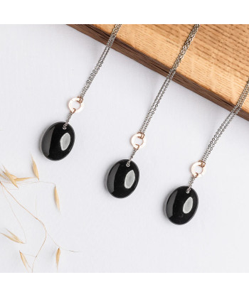 Collana Zodiac Ossidiana - Scorpione