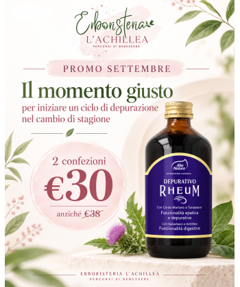 Bipack Depurativo Rheum – Percorso depurativo 2 mesi